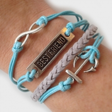 Armband Mom to Be Blue